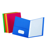 Oxford Twin Pocket Folders, Assorted Colors, PK25 OXF57513